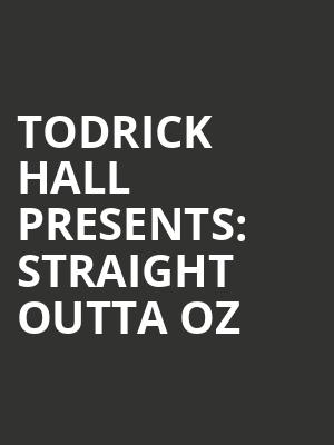 Todrick Hall Presents: Straight Outta Oz at O2 Shepherds Bush Empire